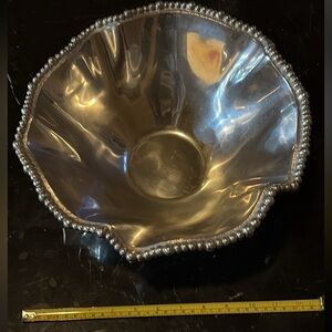 Beatriz Ball Vento Polished Aluminum Pearl Bowl